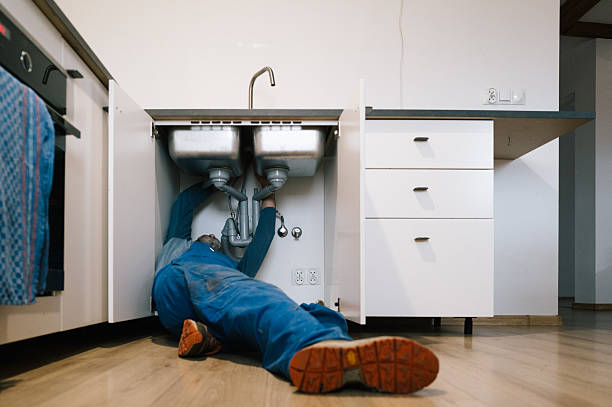 Professional Pipe Repair technician working in Newark, IL